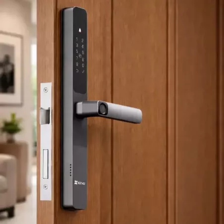 Cerradura Inteligente EZVIZ DL06 – Huella Digital, Contraseña, Tarjeta, WiFi y Bluetooth