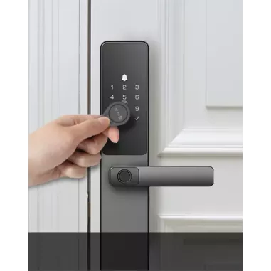 Cerradura Inteligente EZVIZ DL05 – Huella Digital, Contraseña, Tarjeta, WiFi y Bluetooth
