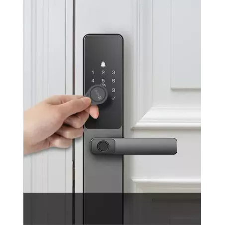 Cerradura Inteligente EZVIZ DL05 – Huella Digital, Contraseña, Tarjeta, WiFi y Bluetooth