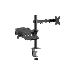 Soporte para 1 Monitor y Notebook FTX C096ML 15.6'' a 32'' Articulado - Negro