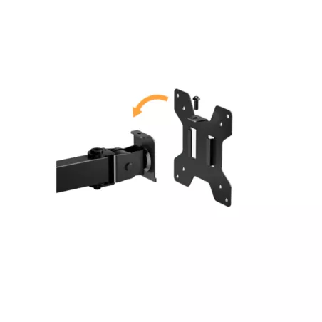 Soporte para 1 Monitor y Notebook FTX C096ML 15.6'' a 32'' Articulado - Negro