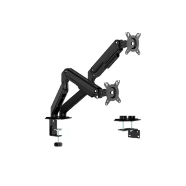 Soporte para 2 Monitores FTX C096E 17'' a 32'' Articulado - Negro