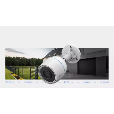 Cámara EZVIZ H3C – Full HD, Exterior, Visión Nocturna y Detección Inteligente de Personas