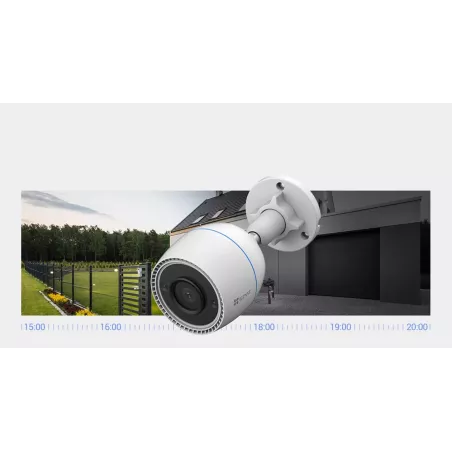 Cámara EZVIZ H3C – Full HD, Exterior, Visión Nocturna y Detección Inteligente de Personas