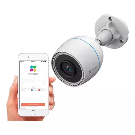 Cámara EZVIZ H3C – Full HD, Exterior, Visión Nocturna y Detección Inteligente de Personas