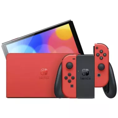 Consola Nintendo Switch OLED 64GB - Mario Red