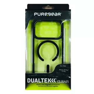 Case iPhone 18 Pro Dualtek Magsafe CLR/BLK 2