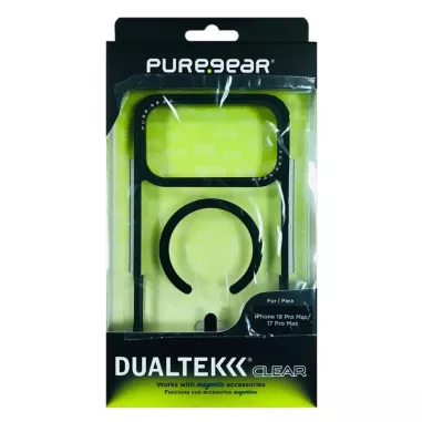 Case iPhone 18 Pro Max Dualtek CLR Magsafe CLR/BLK