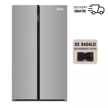 Heladera Oster Side By Side 623L Frío Seco Inverter