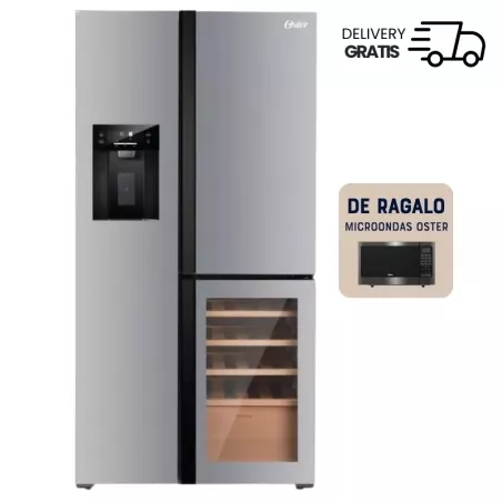 Heladera Oster Multidoor F/S 511Lts Inox