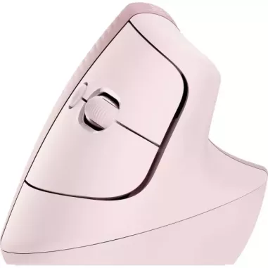 Mouse Logitech Lift Vertical - Ergonómico, Inalámbrico - Rosa