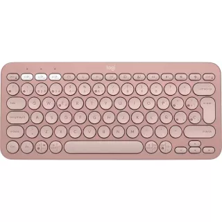 Teclado Logitech K380S Bluetooth - Rosa