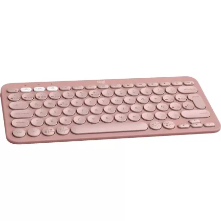 Teclado Logitech K380S Bluetooth - Rosa