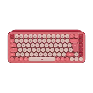Teclado Logitech Pop Keys Wireless - Menta/Lila 2
