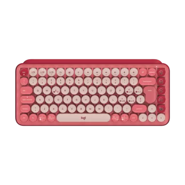 Teclado Logitech Pop Keys Wireless - Menta/Lila