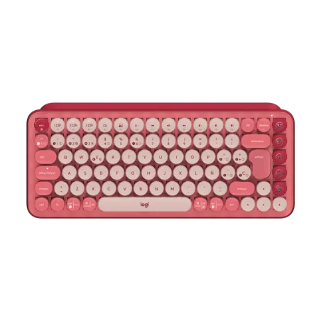 Teclado Logitech Pop Keys Wireless - Menta/Lila