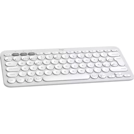 Teclado Logitech Pebble Keys 2 K380S Wireless - Blanco