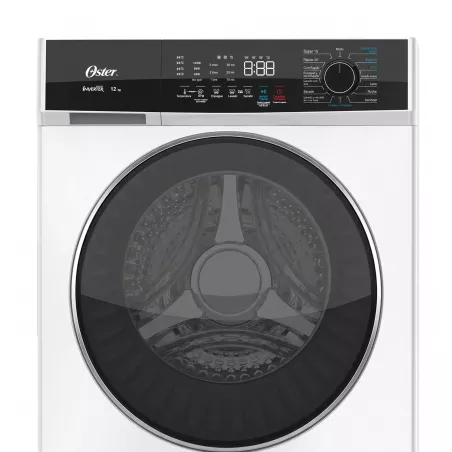 Lavasecarropas Oster Carga Frontal 12/8Kg Inverter