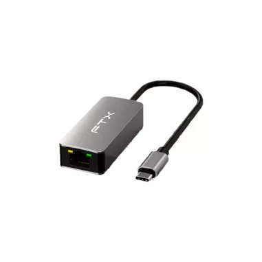 Adaptador FTX USB-C a RJ45 2.5Gbps - Gris