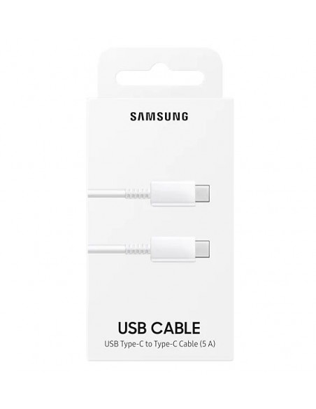 Cable Samsung Tipo C a Tipo C 5A . Al mejor precio. Envio a todo el país