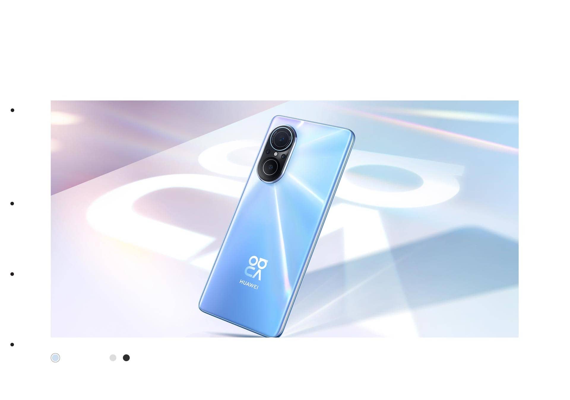 HUAWEI nova 9 SE + Brillo del anillo de órbita estelar