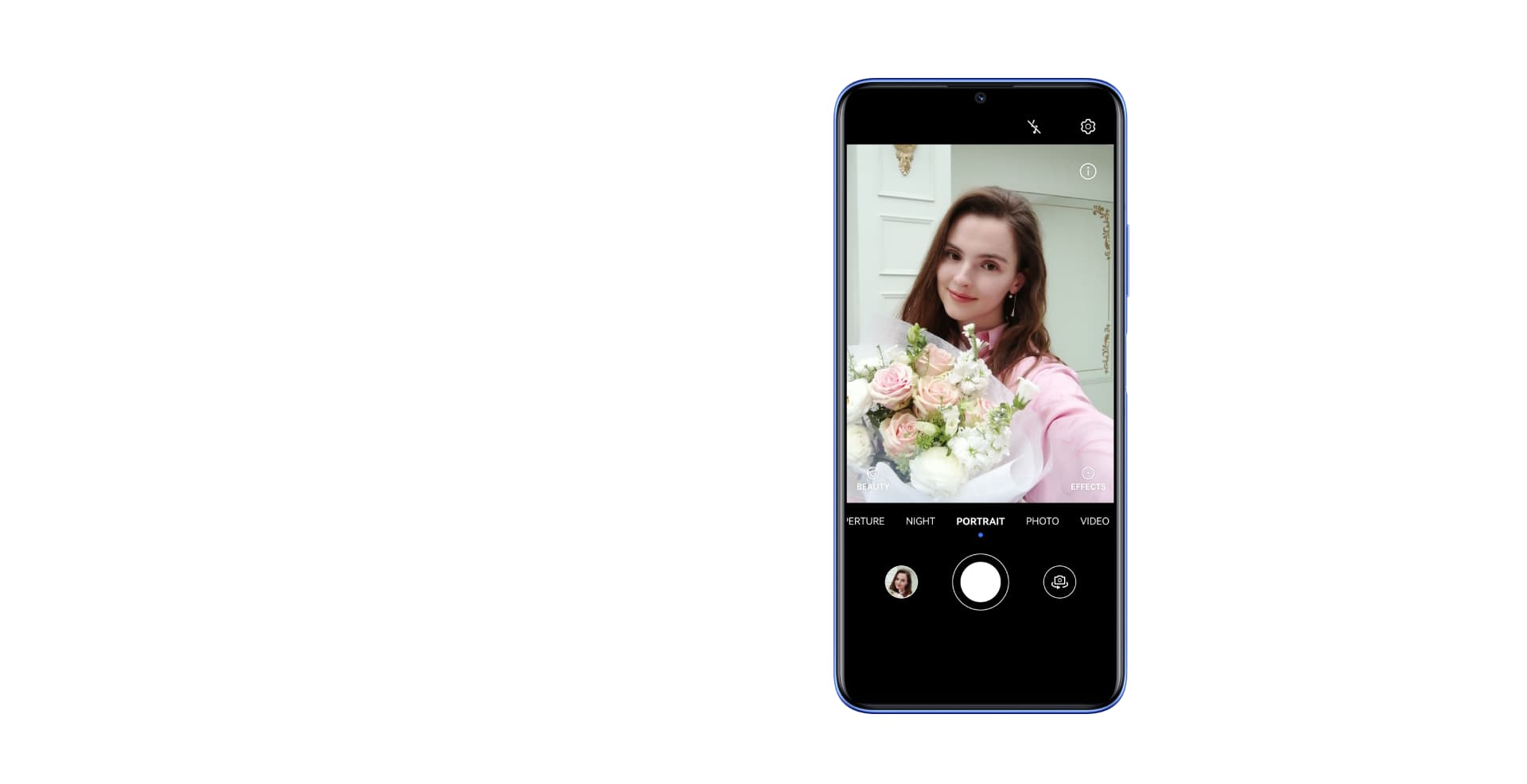 HUAWEI nova Y70 + Cámara para selfies de 8 MP