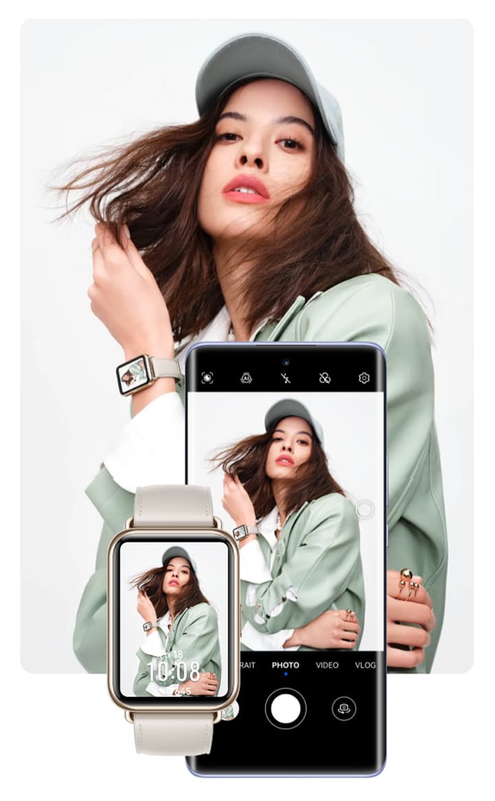 HUAWEI Watch Fit 2 + Un toque para transferir