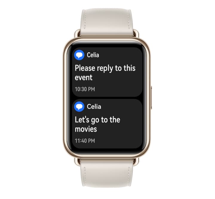 HUAWEI Watch Fit 2 + Notificaciones oportunas