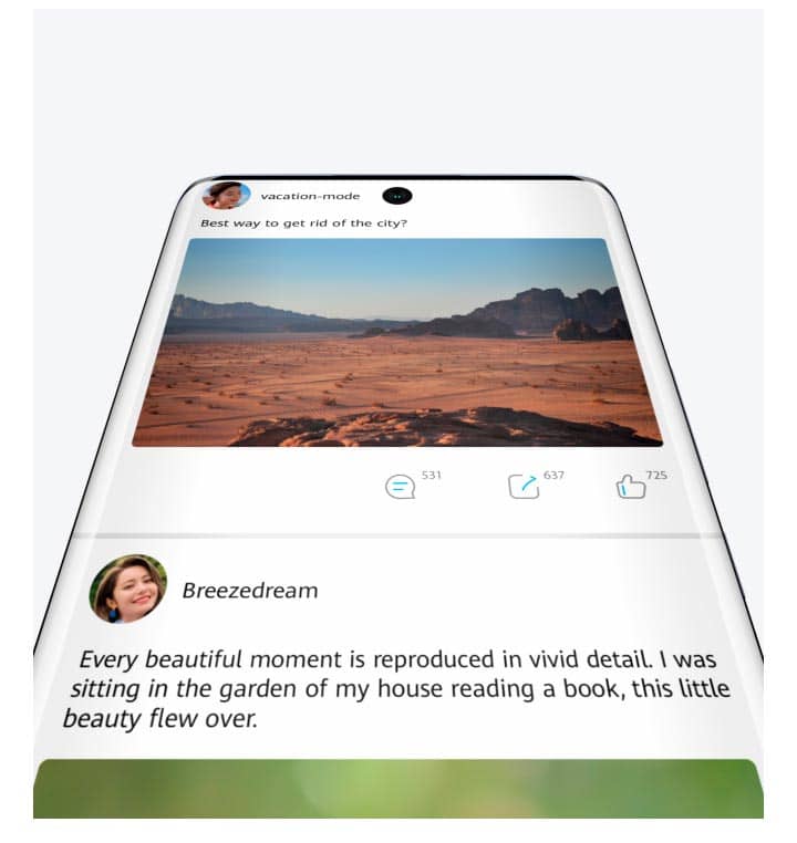HUAWEI nova 9 + Tasa de refresco de 120 Hz