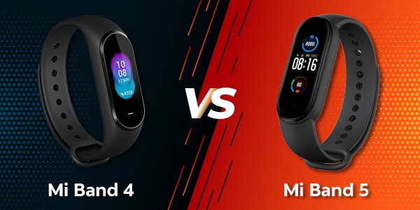 Xiaomi Mi Band 4 vs Mi Band 5