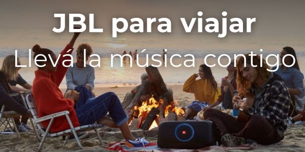 Llevá la música contigo con JBL