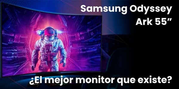 Monitor Gamer Samsung 55" Odyssey Ark UHD Curvo