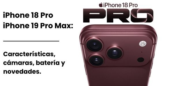 iPhone 18 Pro y Pro Max: características, cámaras, batería y novedades