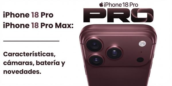 iPhone 18 Pro y 18 Pro Max: características, cámaras, batería y novedades